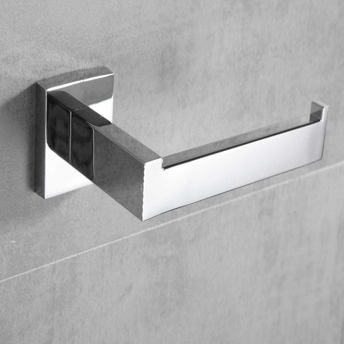 Kit Acessórios para Banheiro Lavabo Duas Peças Cromado Inox - 3