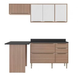 Cozinha Completa 5 Módulos 6 Portas e Rodapés Calábria Espresso Móveis - 2 Cozinha Completa 5 Módulos 6 Portas e Rodapés Calábria Espresso Móveis - 2