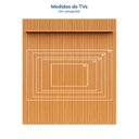 Ver imagem 4 de Painel para TV até 72 Polegadas 100% MDF 185,5CMX250CM Aloe CabeCasa MadeiraOriginals