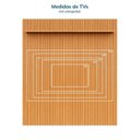 Ver imagem 4 de Painel para TV até 72 Polegadas 100% MDF 185,5CMX250CM Aloe Espresso Móveis