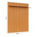 Ver imagem 3 de Painel para TV até 72 Polegadas 100% MDF 185,5CMX250CM Aloe CabeCasa MadeiraOriginals