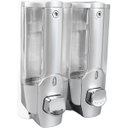 Ver imagem 4 de Dispenser Duplo Kit 17 Uni Alcool Gel Sabonete Sabao Detergente Liquido Shampoo Condicionador Loja B