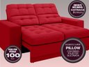 Ver imagem 3 de Sofá Jobim 1,70m Assento Retrátil e Reclinável Velosuede - NETSOFAS