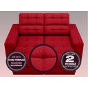 Ver imagem 5 de Sofá Jobim 1,70m Assento Retrátil e Reclinável Velosuede - NETSOFAS