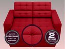 Ver imagem 5 de Sofá Jobim 1,70m Assento Retrátil e Reclinável Velosuede - NETSOFAS