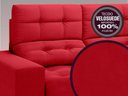 Ver imagem 6 de Sofá Jobim 1,70m Assento Retrátil e Reclinável Velosuede - NETSOFAS