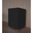 Ver imagem 5 de Cesto De Roupas Baú Roupeiro Tulha Com Rodízios Preto