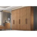 Ver imagem 1 de Guarda Roupa 6 Portas e 8 Gavetas Rizon-linea Plus Cumaru - Novo Horizonte