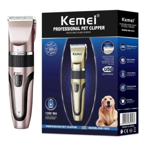 Maquina De Corte Kemei Professional Pet Clipper Km-1053 - Bivolt - 2