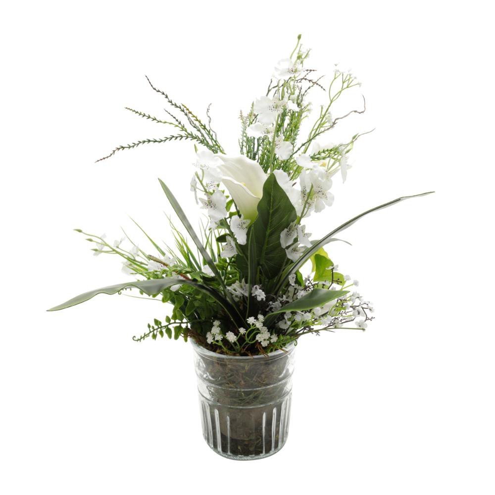 VASO VIDRO WAVE LINES BASIC TRANSPARENTE 10,5X13,5X15 CM - 3