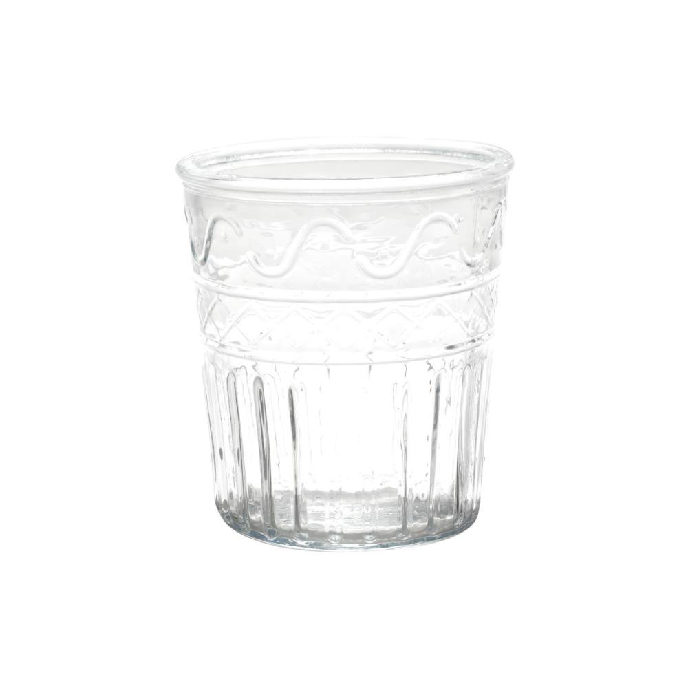 VASO VIDRO WAVE LINES BASIC TRANSPARENTE 10,5X13,5X15 CM - 2