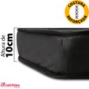 Ver imagem 5 de Puff Multiuso 3 Em 1 Casal Espuma Preto - Bf Colchões