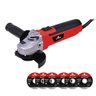 Esmerilhadeira Angular 4.1/2" 650w 6 Discos 220v 163456 Worker - 1
