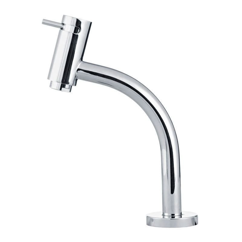 Torneira para Lavatório de Mesa Bica Baixa Cromado - 2