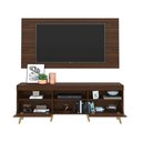 Ver imagem 1 de Rack com Painel Tv até 65" Espelho e Pés Retrô Multimóveis