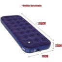 Ver imagem 3 de Colchao Solteiro 185x76x22cm com Inflador Mor