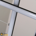 Ver imagem 4 de Luminária Pendente 80cm 112w 3000k Modermo 8960lm Ip20 Bivolt Preto Lumier