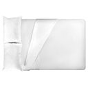 Ver imagem 2 de Jogo Cama Queen Size Algodão 130 Fios Liso Conforto Macio
