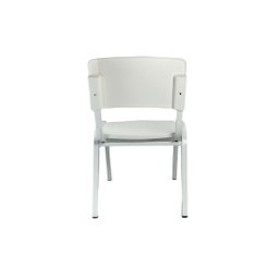 Kit 2 Cadeiras Infantil Iso Branca Brinquedoteca Escolas Ecomhome - 6