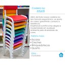 Ver imagem 7 de Kit 2 Cadeiras Infantil Iso Branca Brinquedoteca Escolas Ecomhome
