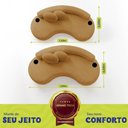 Ver imagem 4 de Conjunto de Sofá 3 e 2 Lugares Veda Xpand Tech Tecido Bouclê Caramelo Cama Inbox