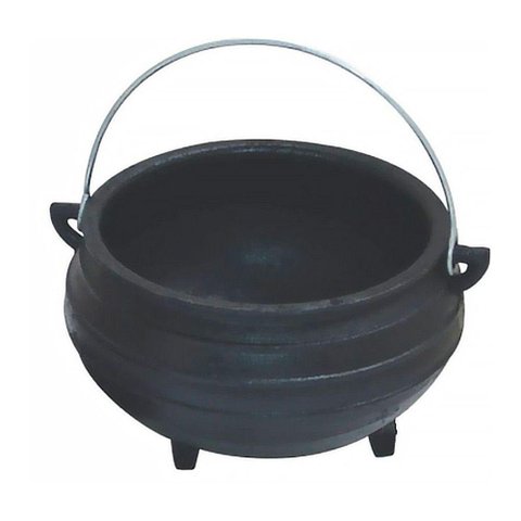 Panela Tripé de Ferro Fundido sem Tampa Capacidade 5l