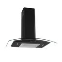 Ver imagem 1 de Coifa Nardelli de Parede Clean Vidro Curvo Black 75cm