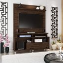 Ver imagem 1 de Estante Home Theater para TV até 55 Polegadas Berlin Espresso Móveis