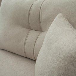 Conjunto Sofá Living 3 e 2 Malibu Bouclê 1,50/2,30m - King House - 6