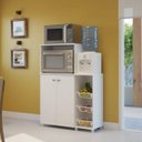 Ver imagem 1 de Armário Multiuso para Forno e Microondas com Fruteira Espresso Móveis