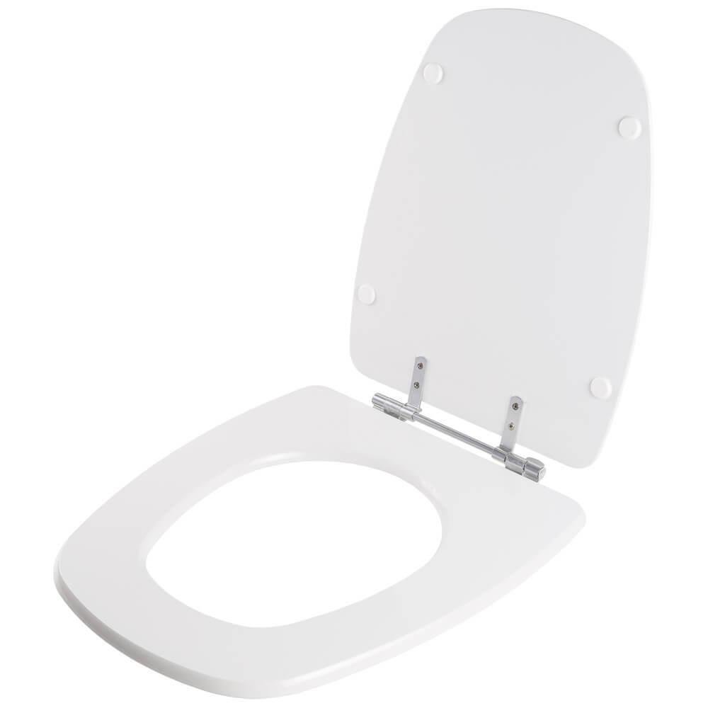 Assento Sanitário Laqueado Monte Carlo Branco para Vaso Deca - 6