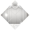 Ver imagem 1 de Espelho Decorativo Decoração Sala Quarto Cozinha Losango 1