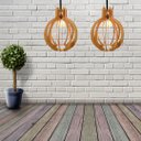 Ver imagem 4 de Luminária Teto tipo Pendente JUPITER MDF - Completa