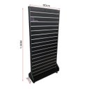 Ver imagem 5 de Gôndola Expositor Duas Face Preta Mdf18mm 1,90mx90cm