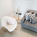 Ver imagem 5 de Kit com 90 Placa 3d Autocolante Revestimento Parede Tetos 3m Inca