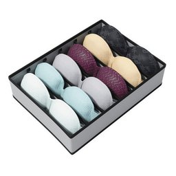 Organizador Para Sutiã Armário Closet Euro 6 Divisórias - 2