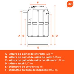 Biodigestor 700l Fortlev - 3