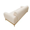 Ver imagem 5 de Sofá 3 Lugares 210cm Cocie Linho Off White - Sallar Home