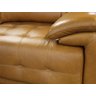 Sofá Retrátil e Reclinável de Couro Filipinas Canto com Chaise Esquerda 1,36 M - Caramelo - 11