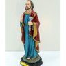 Escultura Imagem de São Pedro Estatueta Enfeite Resina 16cm - 5