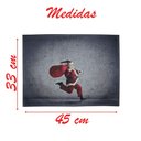 Ver imagem 2 de Jogo Americano Estampa Natalina Papai Noel 2 Peças