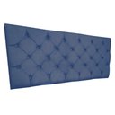 Ver imagem 5 de Cabeceira Painel Capitonê Queen 1,60m Jade Suede - Pallazio - Azul Marinho