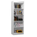 Ver imagem 1 de Estante Para Livros 5 Nichos Multiuso Branco Havai