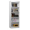 Estante Para Livros 5 Nichos Multiuso Branco Havai - 1