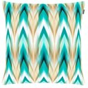 Ver imagem 1 de Capa de Almofada Patch Design Missoni Azul 45x45cm