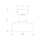Ver imagem 2 de Acabamento de Registro Base Incepa Era 1.1\/4; 1.1\/2 Cromado