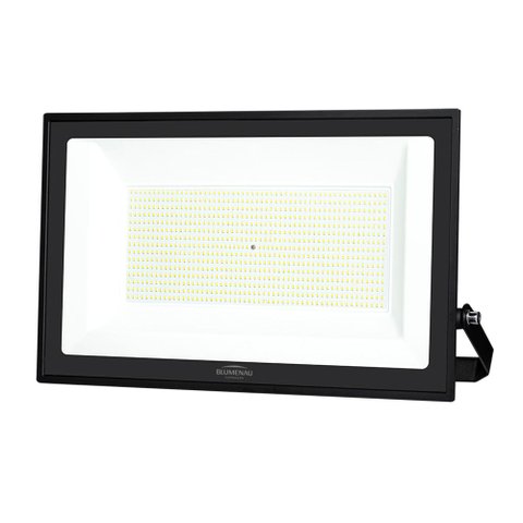 Refletor Blumenau LED Tech Pro 600W Preto Bivolt 6500k Luz Branca