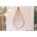 Ver imagem 1 de Espelho Quarto de Casal Gota 50x76cm Capuccino - Mgm