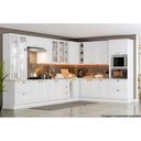Ver imagem 5 de Balcão Cozinha P/ Cooktop C/ Tampo Americana C/ 2 Portas 80cm Branco - Henn