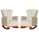 Ver imagem 1 de Kit 02 Poltronas Balanço Melinda Veludo